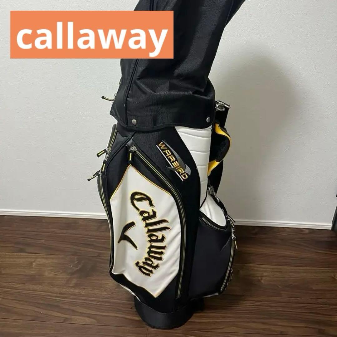 Callaway WARBIRD キャディバッグ 黒　白