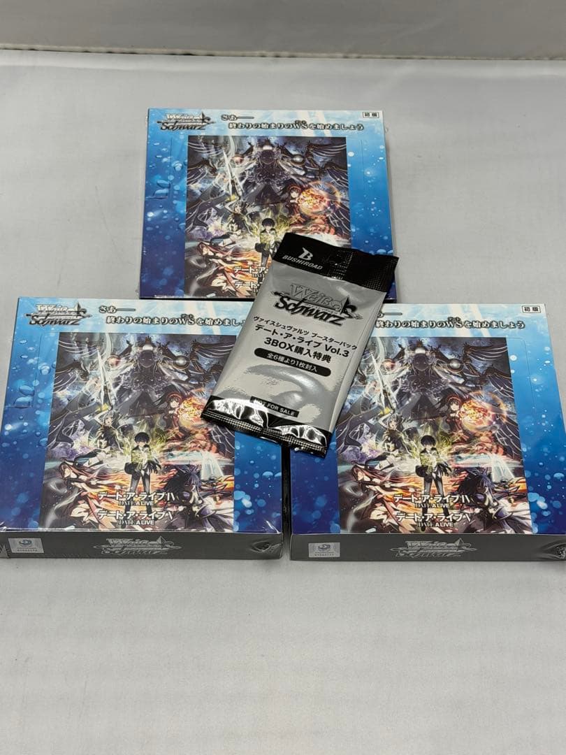 【シュリンク付き 3BOX】ヴァイス ブースター デート・ア・ライブ Vol.3