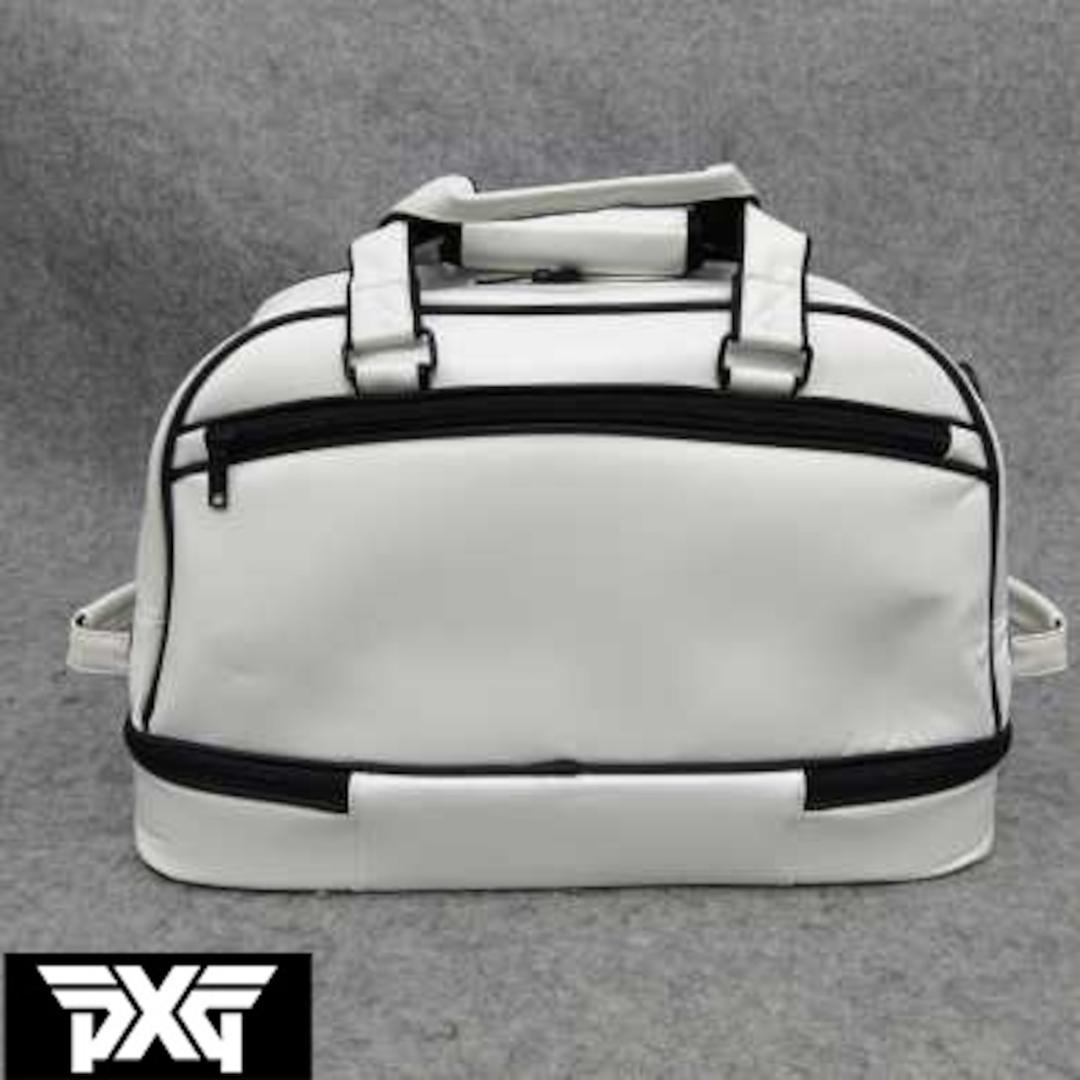 PXG ピーエックスジー ボストンバッグ ゴルフバッグ 旅行 スポーツ　ホワイト