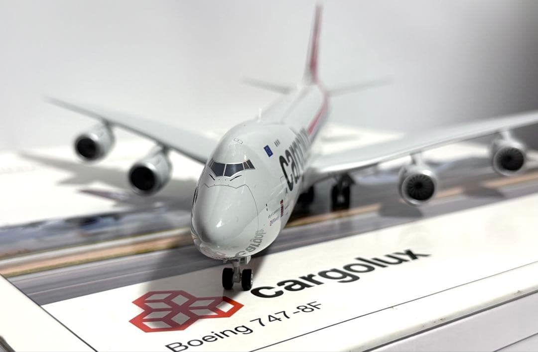 航空機・ヘリコプター herpa 1/200 B747-8F cargolux