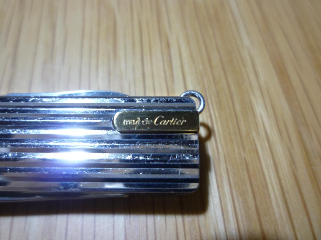カルティエ　トリニティ　 マルチツール　ナイフ　シルバーXゴールドCartier