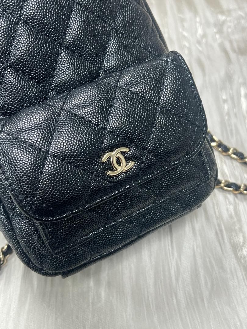 ✨VIP限定✨ 状態良好 キルティングバックパック ブラック