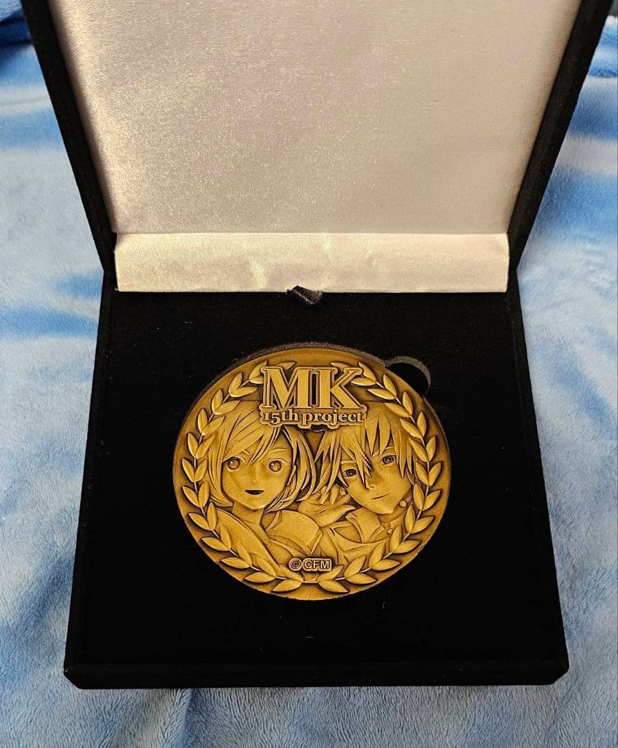 MK15th　オンラインコンサート開催記念　特大メダル　KAITO　MEIKO