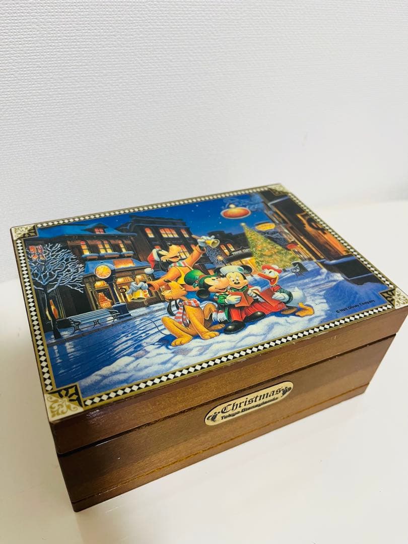 ディズニーランド クリスマス ジュエリーケース オルゴール
