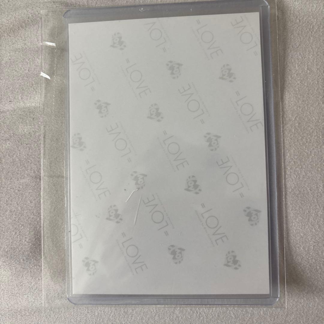 イコラブ 佐々木舞香 直筆生写真 ヨリ　とくべチュ、して