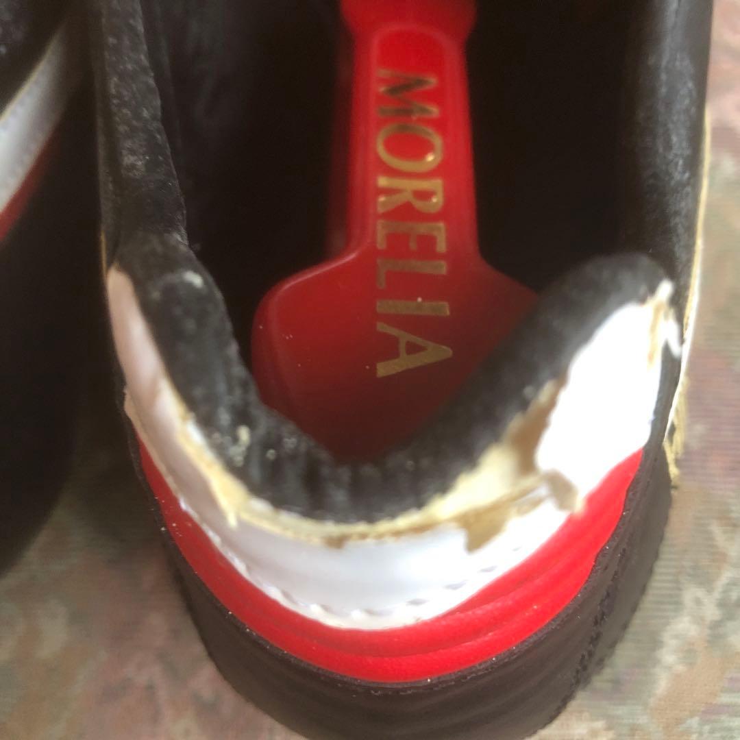 MORELIA サッカーシューズ 黒/赤/白