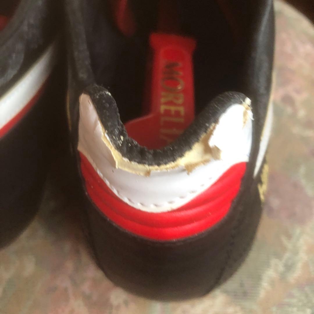 MORELIA サッカーシューズ 黒/赤/白