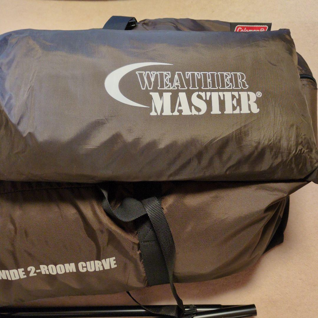 コールマン4S WIDE 2-ROOM CURVE グランドシート付き