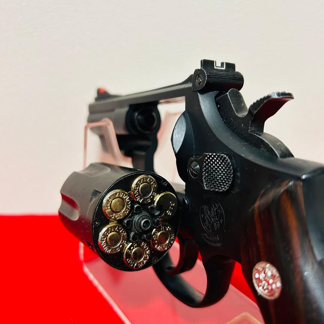 【木製グリップ】タナカ　M19 コンバットマグナム　2.5インチ　ガスガン