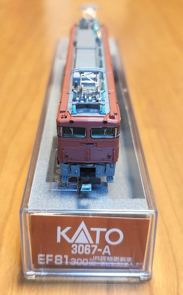 【未使用・美品】KATO EF81 300 JR貨物更新車(ローズピンク)タイプ