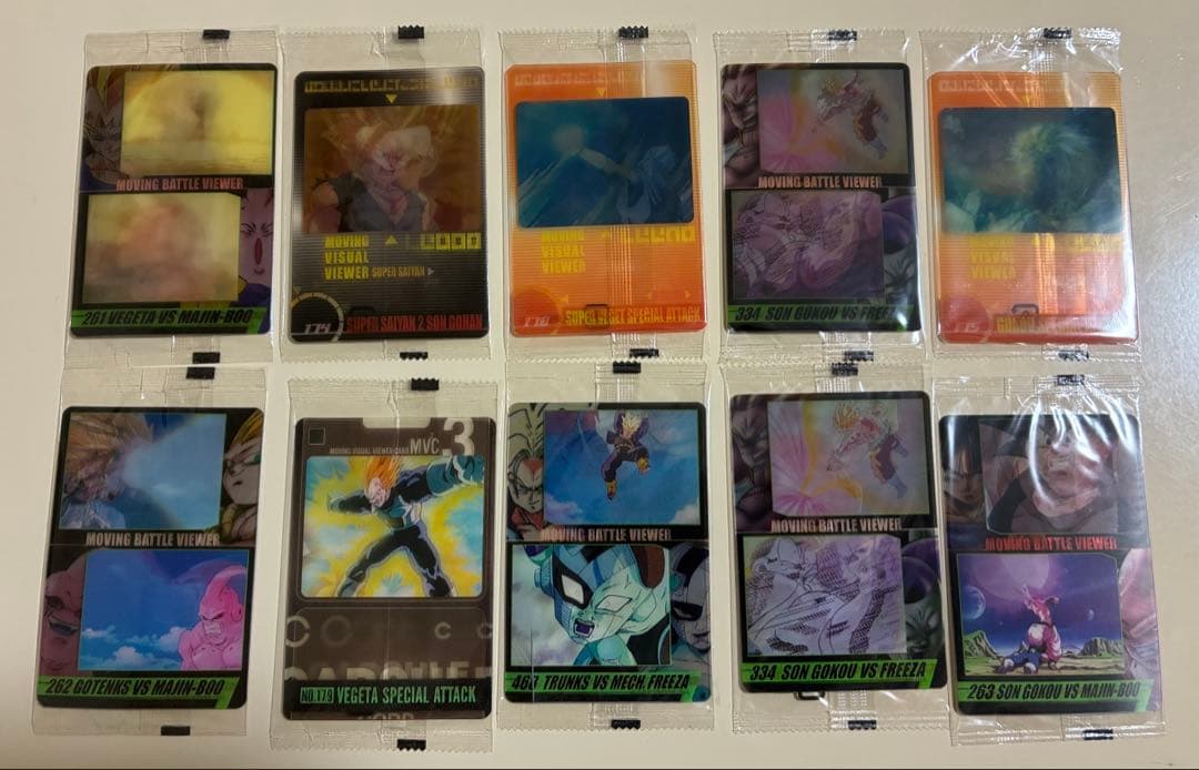 ドラゴンボール 森永 ウエハースカード 111枚(未開封75枚+開封36枚)！