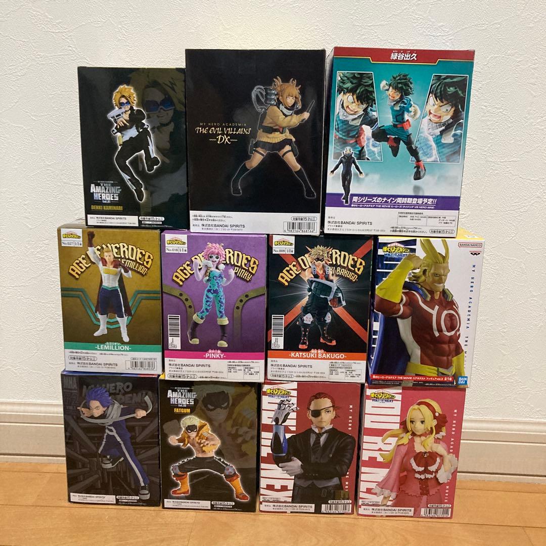僕のヒーローアカデミア　フィギュア　デク　トガヒミコ　爆轟　映画　未開封