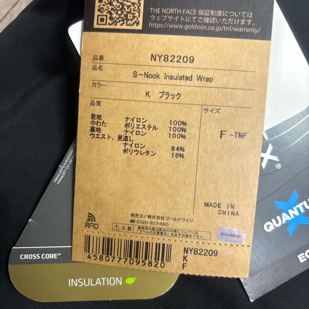 THE NORTH FACE S-Nook Insulated Wrap 新品