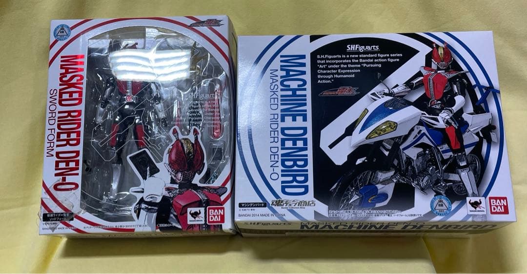 S.H.フィギュアーツ　仮面ライダー電王ソードフォーム＆マシンデンバード