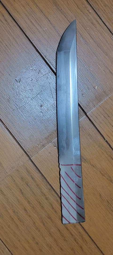 日本刀　残欠　合法サイズ　刃紋　ナイフ　アウトドア