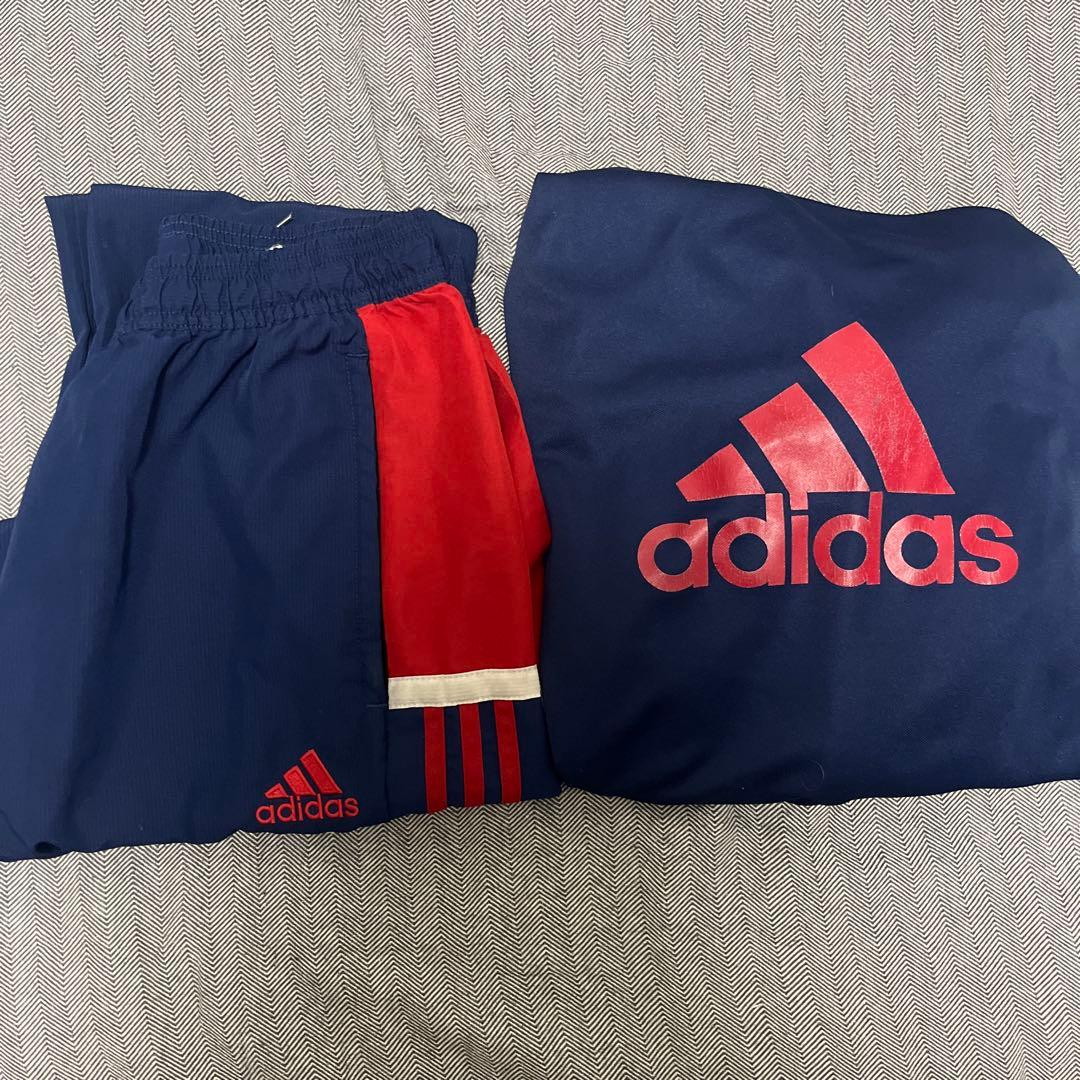 流経大柏　adidas　ジャージ　セットアップ