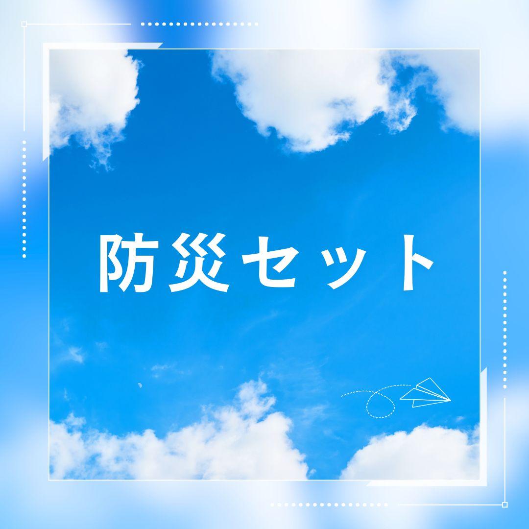 10個セット​【31点】持ち歩ける防災セット A4ポーチ入り 会社・学校・車用