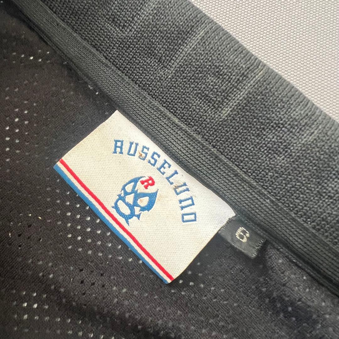 Russeluno ラッセルノ　ヒョウ柄　レオパード　ポロシャツ　メンズ　ゴルフ