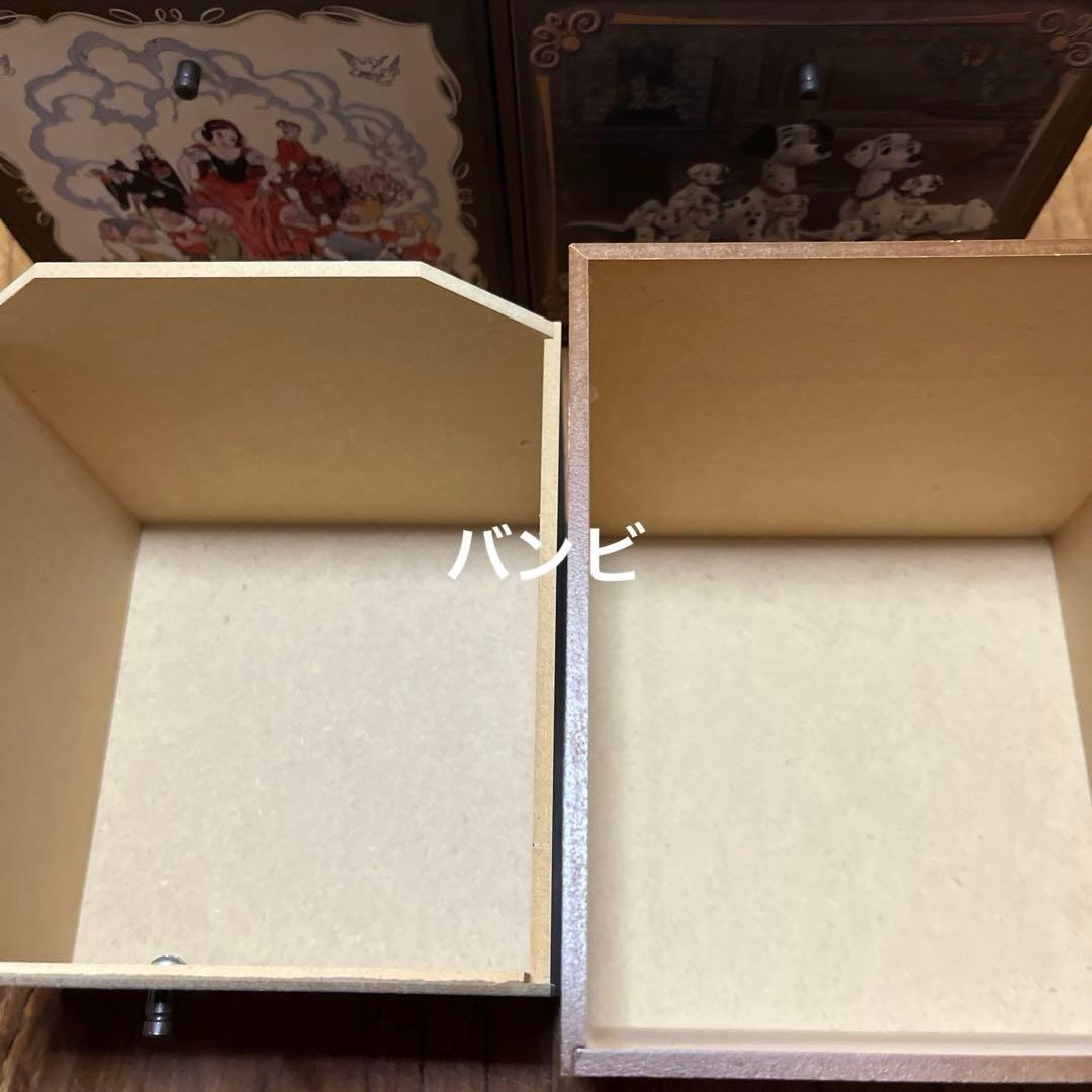 ディズニー　小物入れ　白雪姫と7人の小人　バンビ　101匹わんちゃん