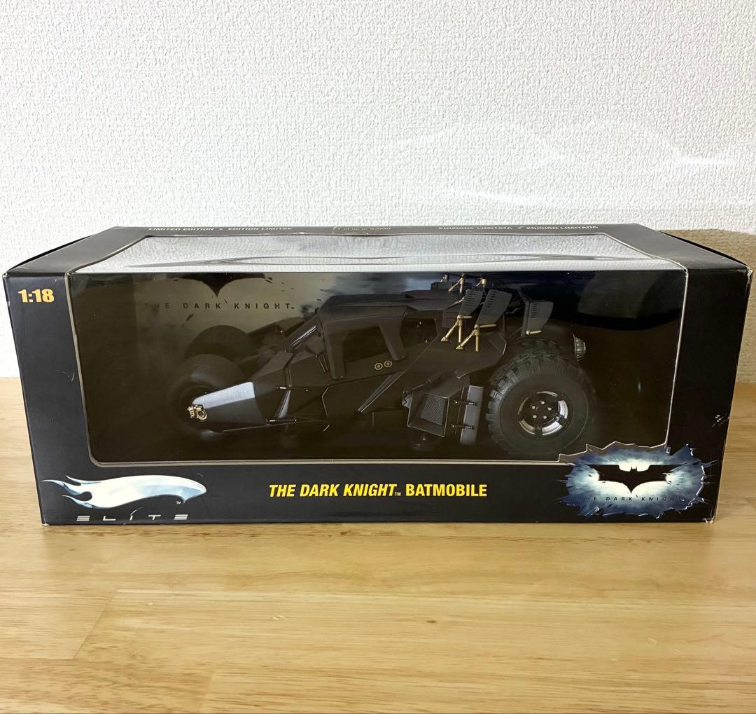 HotWheels Elite 1/18ダークナイト バットモービル バットマン