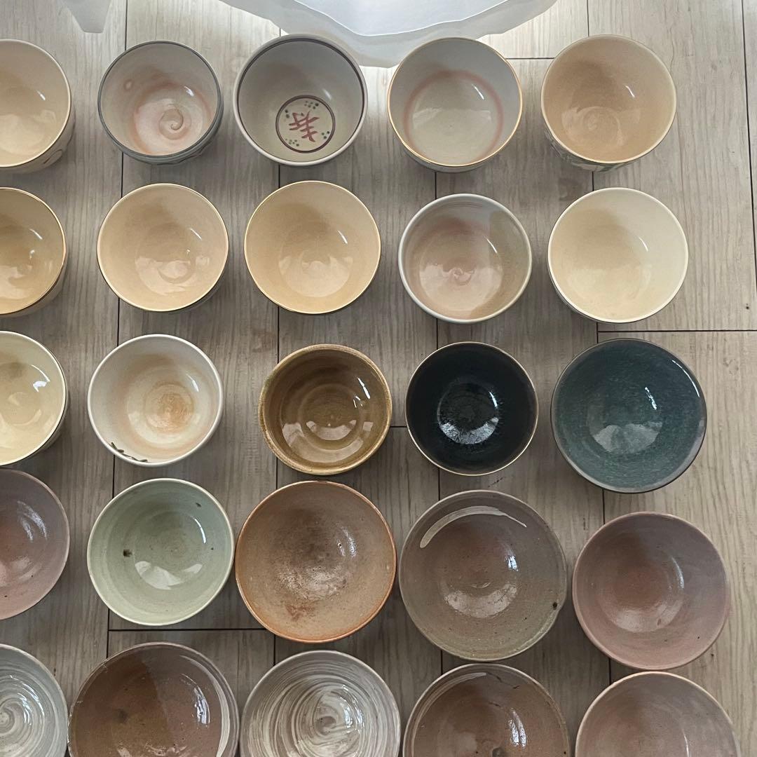 a*8様 茶碗 抹茶碗 数茶碗 まとめて 49点 茶道具 箱無し 陶器 いろいろ