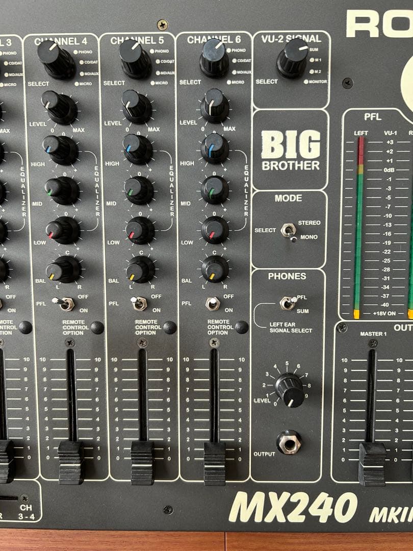 RODEC MX240 MKⅢ BIG BROTHER DJミキサー