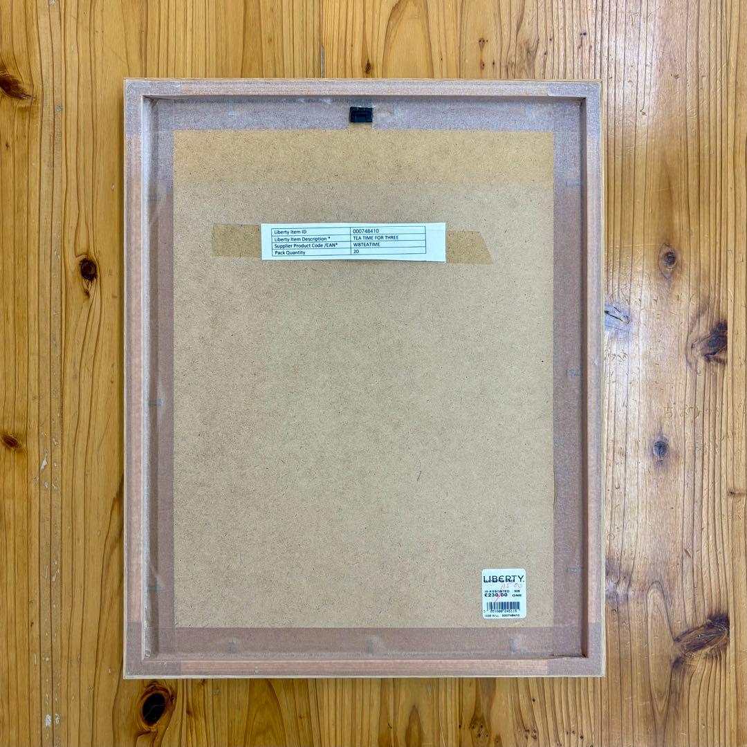 イギリスLiberty 正規販売作品「TEA TIME FOR THREE」