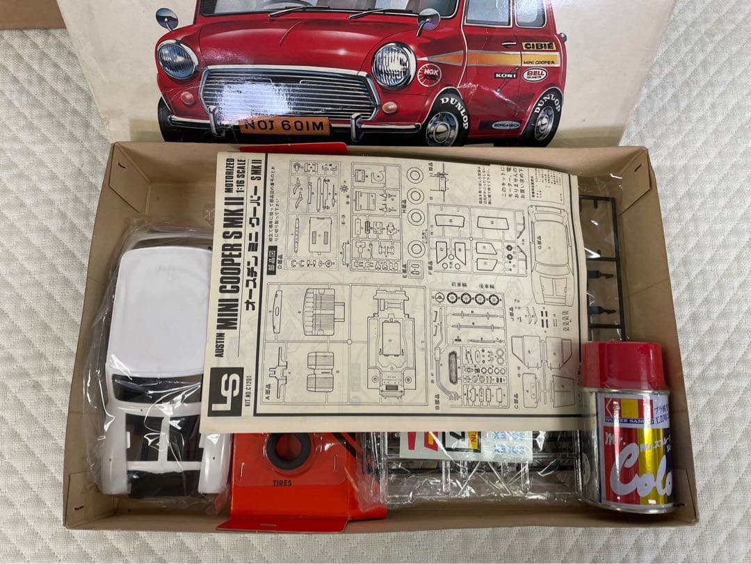 ★珍品★AUSTIN MINI COOPER S MK1 1/16 プラモデル