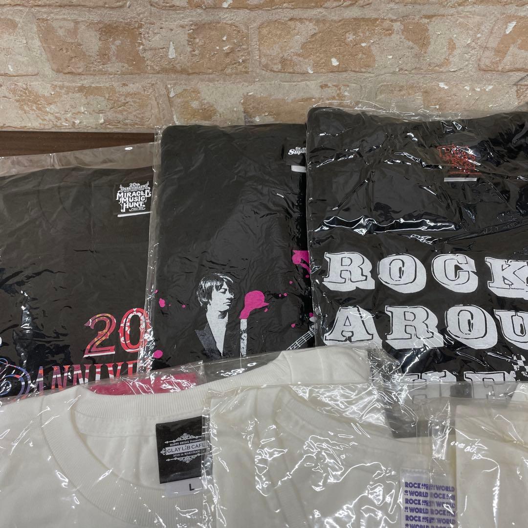 A3 【未使用品】 GLAY ツアーTシャツ まとめ