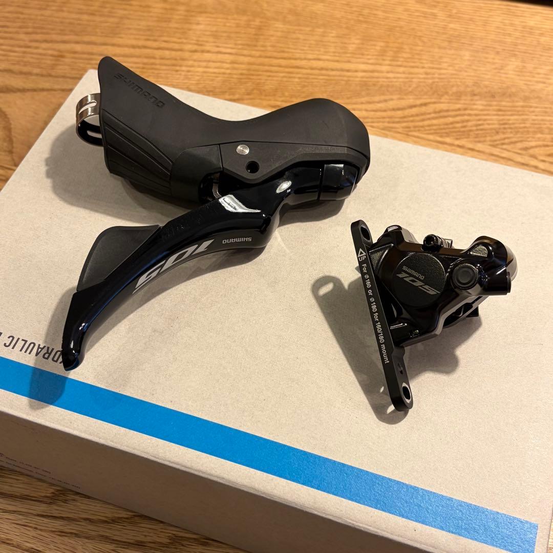 【新品未使用】SHIMANO 105 2×12速 ディスク コンポーネントセット
