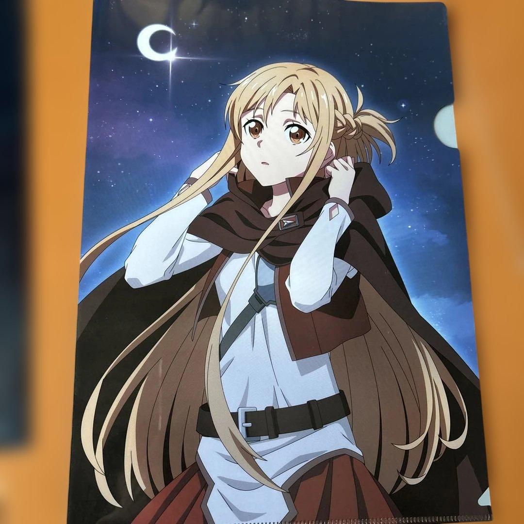 ソードアート・オンライン　ランジェリー　アスナ　アリス クリアファイル　まとめ売