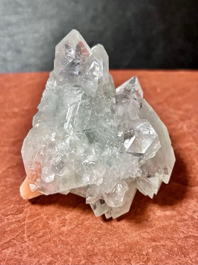 【レア】グリーンアポフィライト 原石 インド産 魚眼石 鉱物標本 天然石