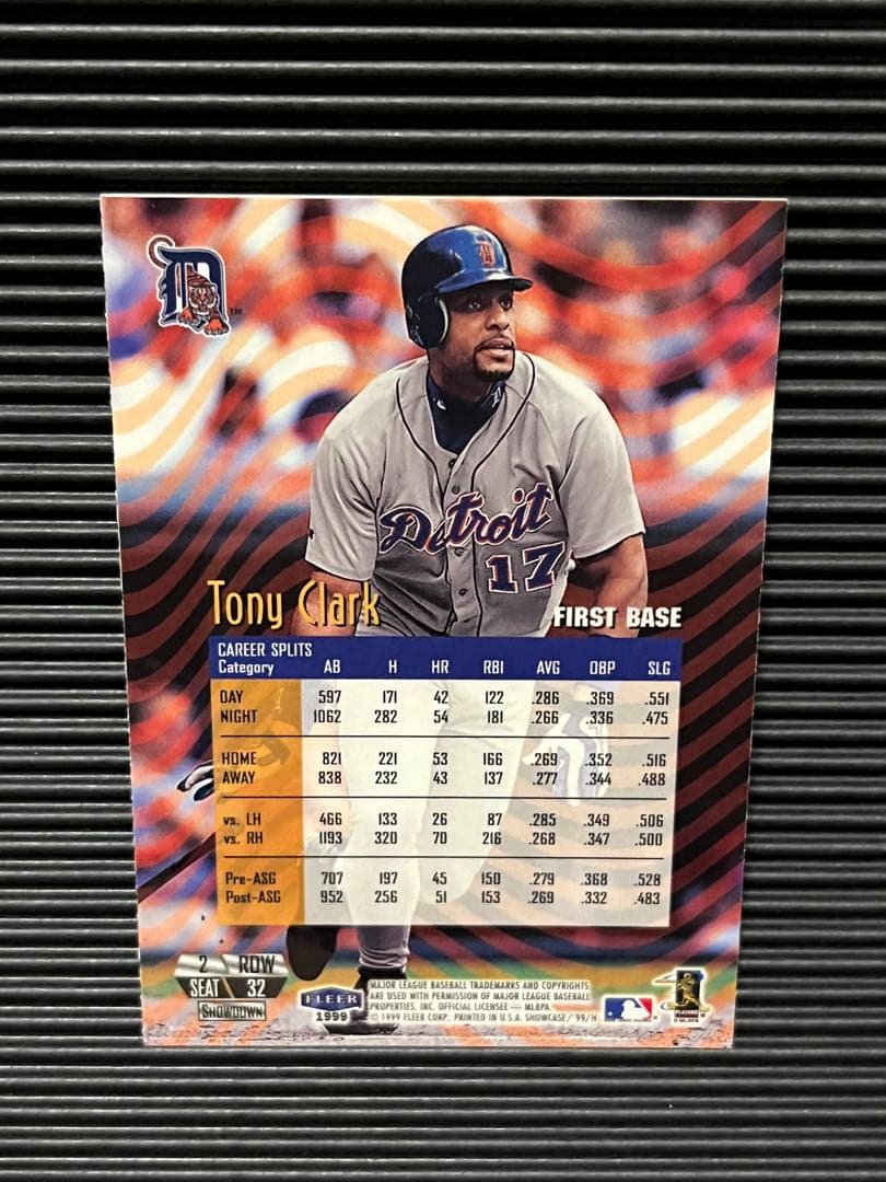 メジャーリーグ　カード　Tony Clark