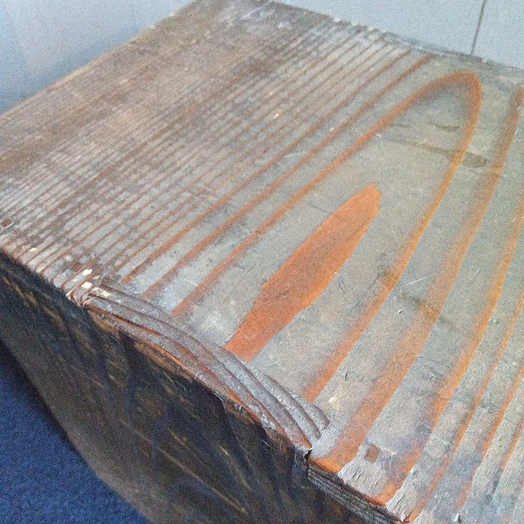 木製引き出し箪笥　鍵付き　ヴィンテージ