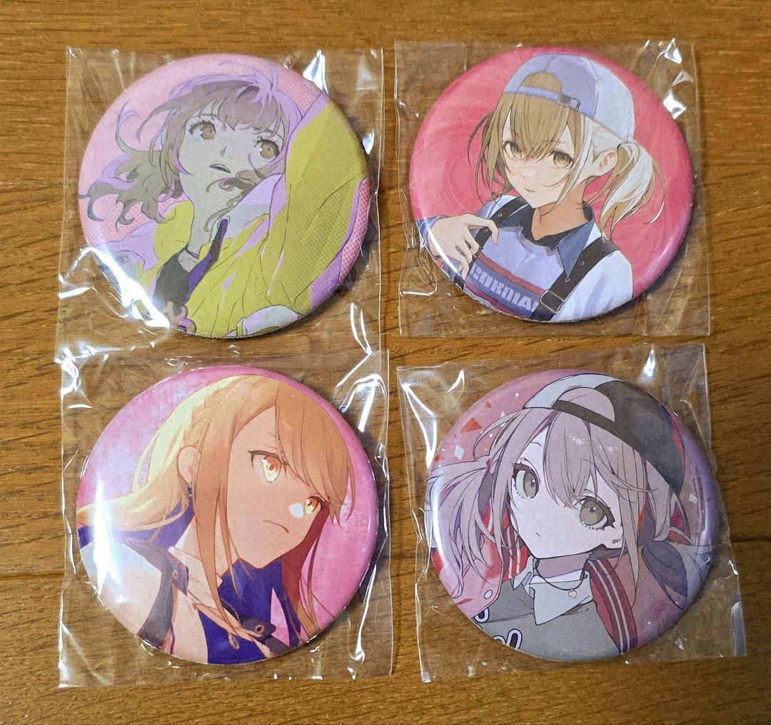 プロセカ 小豆沢こはね 缶バッジ ゲーマーズ特典 4点