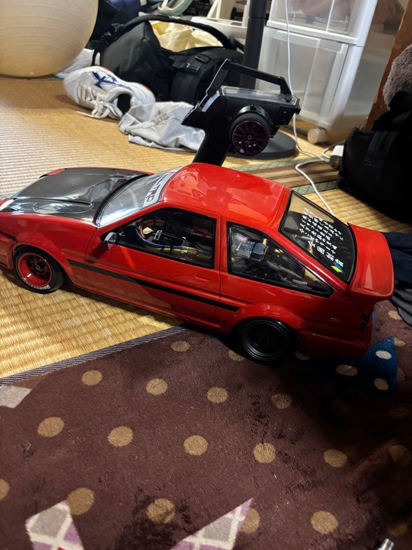 JJ品。 ドリラジ　フルセットAE86 ボディー付き 一応ジャンク