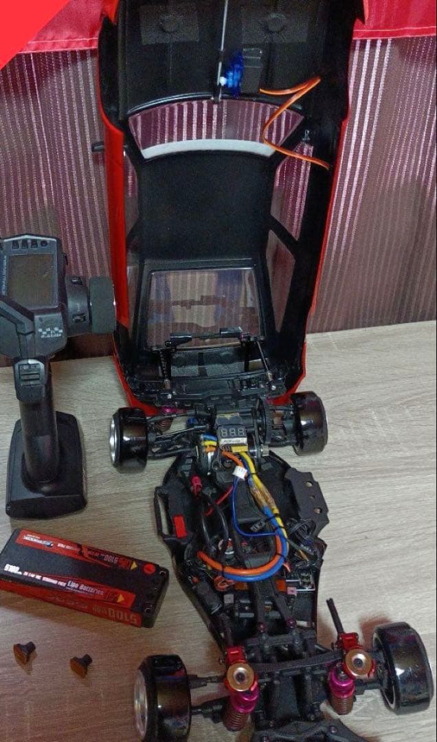 JJ品。 ドリラジ　フルセットAE86 ボディー付き 一応ジャンク