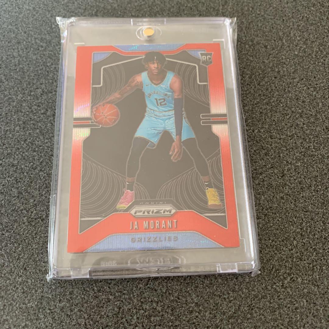 2019 Prizm Ja Morant Red Wave RC ルーキーカード