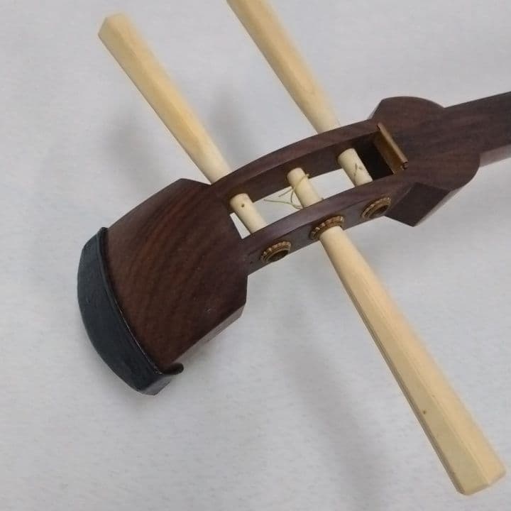 三味線　アンティーク　 レア　コレクション　骨董　きく岡　年代物　桐箱入り