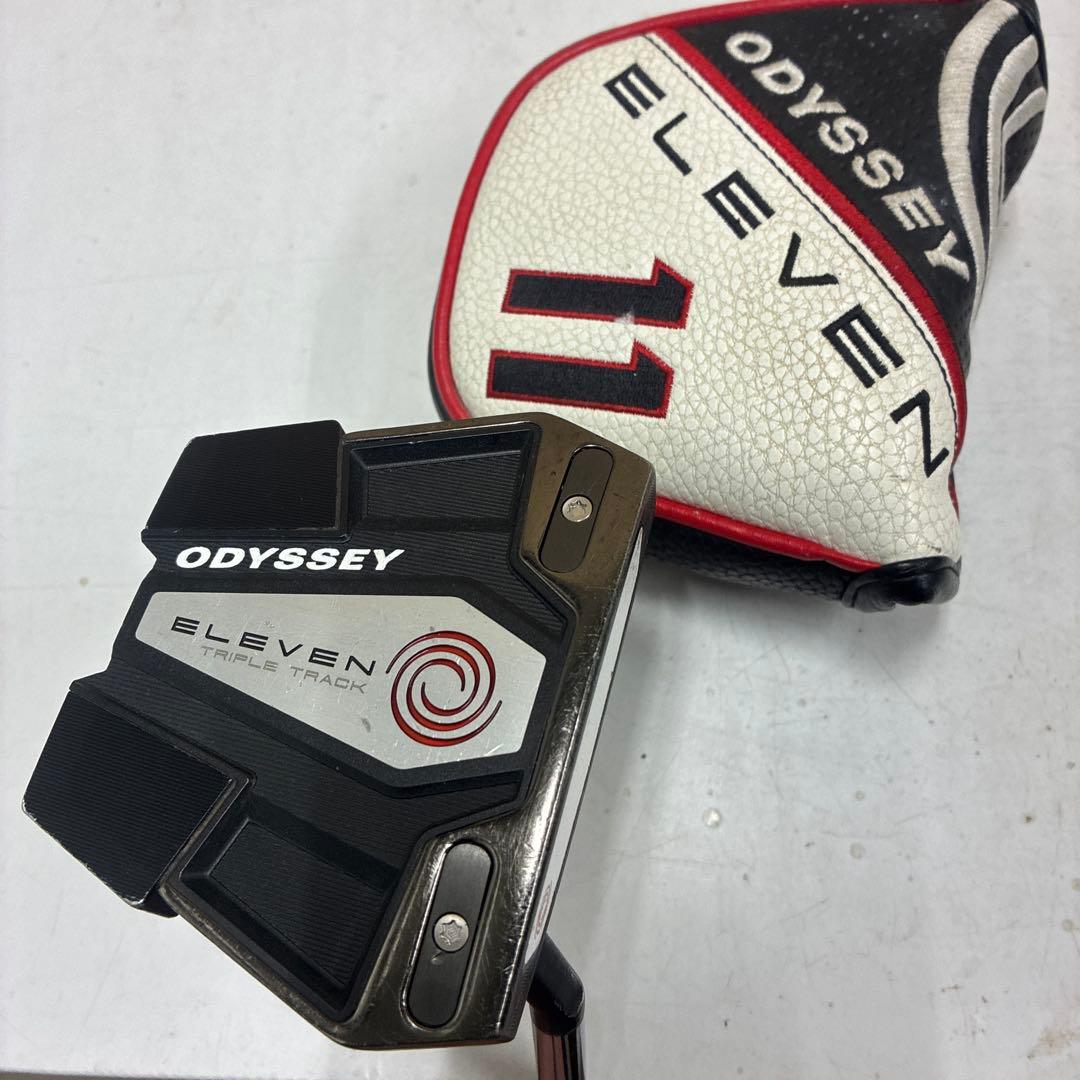 ODYSSEY ELEVEN パター ヘッドカバー付き