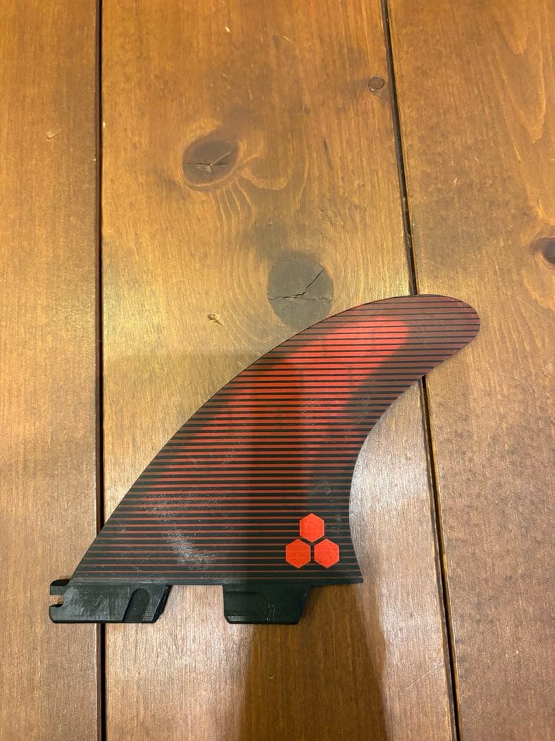 FCS2 FCS fin トライフィン AM PC アルメリック Sサイズ 赤