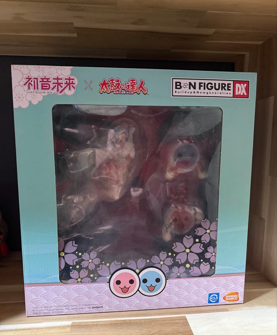希少 初音ミク 太鼓の達人 コラボフィギュア 公式ライセンス