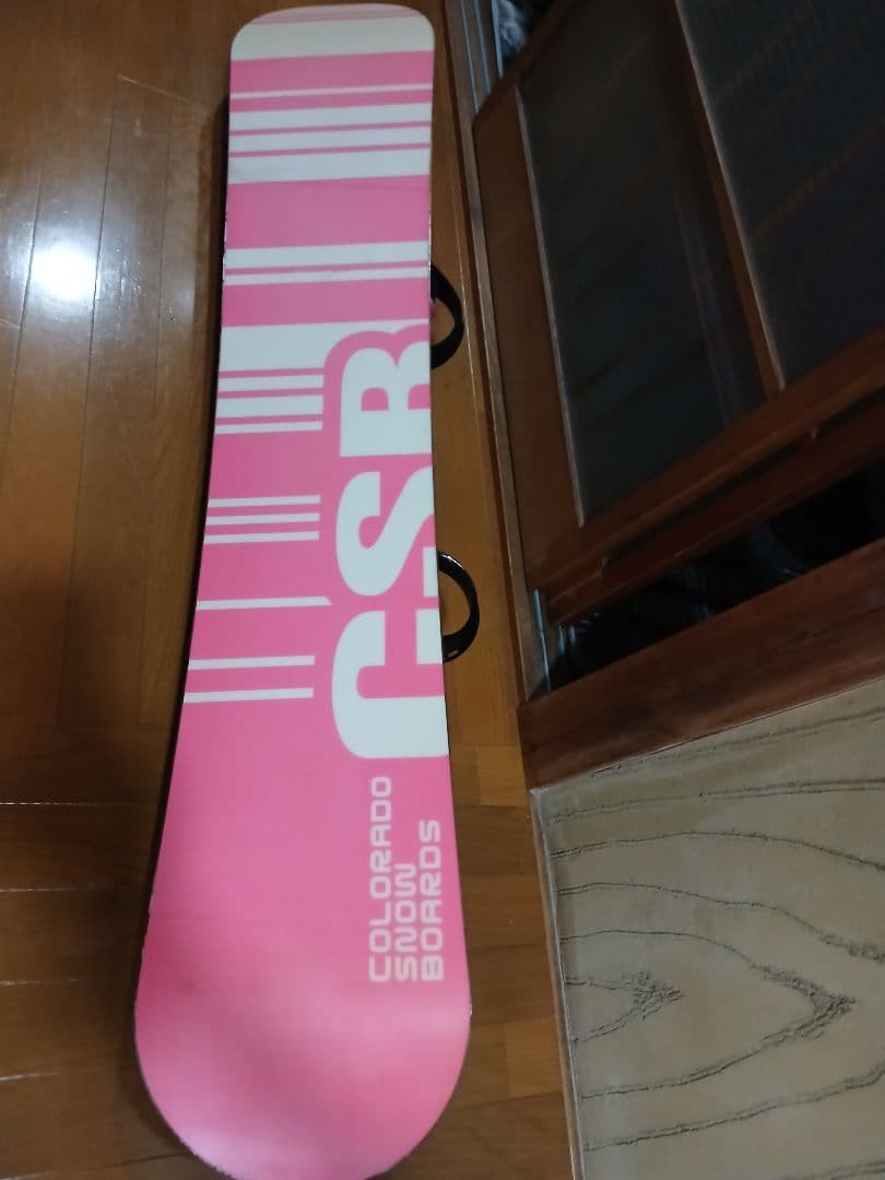 スノーボード 2本、 ビンディング付き、リーシュコード付き