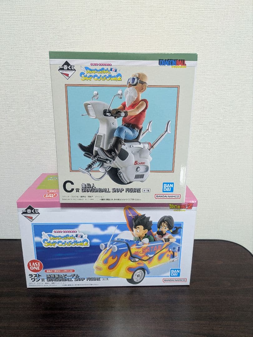 新品未使用　一番くじ ドラゴンボール 悟飯・ビーデル　 ラストワン賞＋C賞亀仙人