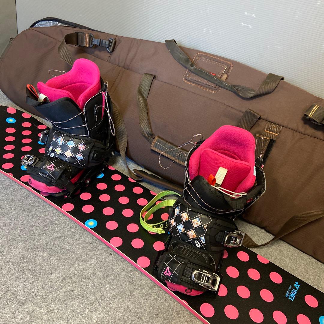 ★スノーボード　フルセット　板YONEX140cm ブーツBURTON24cm