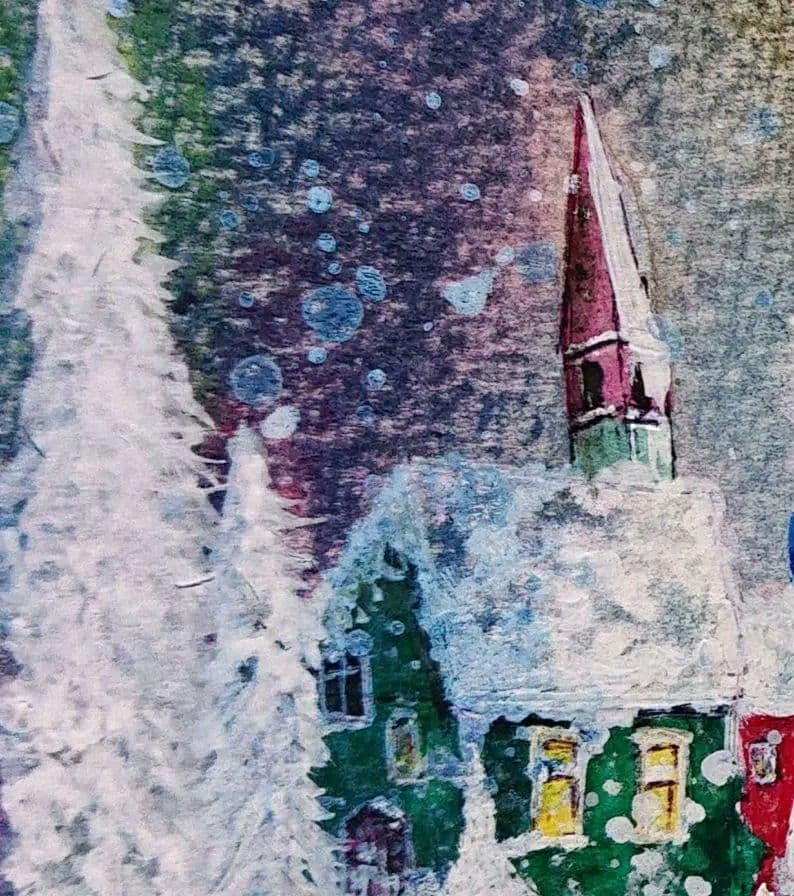 絵画 ★ 魔法のNicolaの世界★原画 ア−ト 風景画