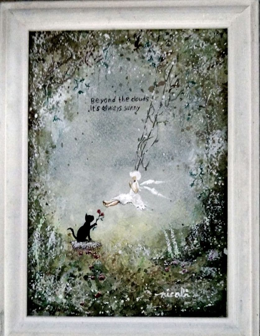 絵画 ★ 魔法のNicolaの世界★原画 ア−ト 風景画