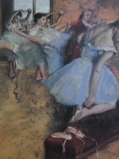 エドガー・ドガ、バレエのレッスン、希少な画集より、状態良好