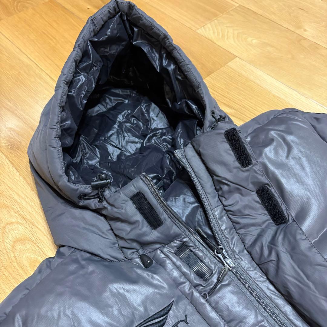 未使用級　ペナルティ penalty ダウンロングコート　サッカーベンチコート