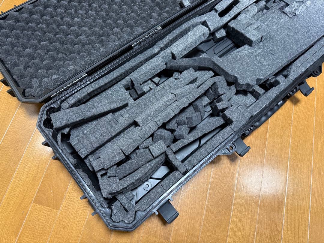 ライフルケース　ライフル　モデルガン　ハードケース　メーカー不明　ミリタリー